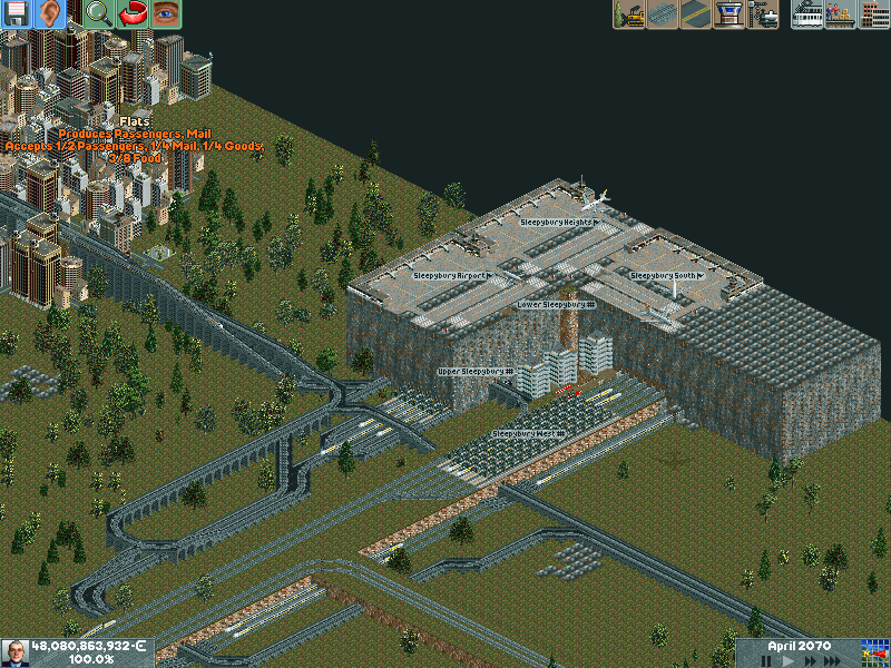 The Colonist Academy Area is really busy. 3 Airports + 3 big stations provide the academy with about 5 thousand people each month.