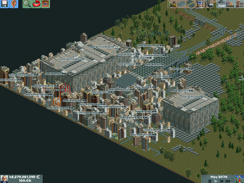 This city is the main provider for passengers. 3 Airports, plus a huge train station and lot's of tram tracks.