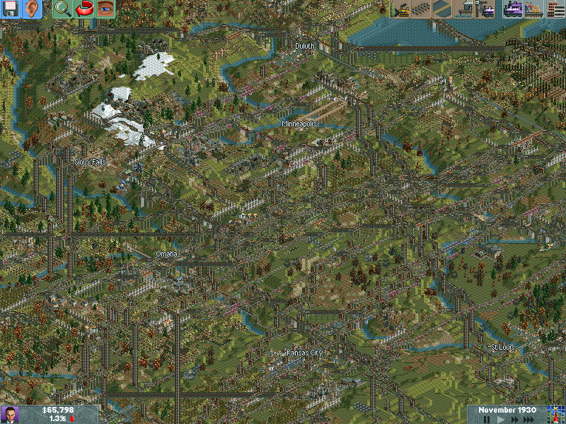 An overview of the landscape. Pretty, isn't it?