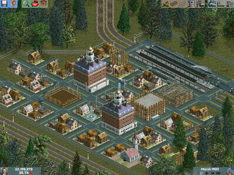 I'm starting to fence the town in now.
