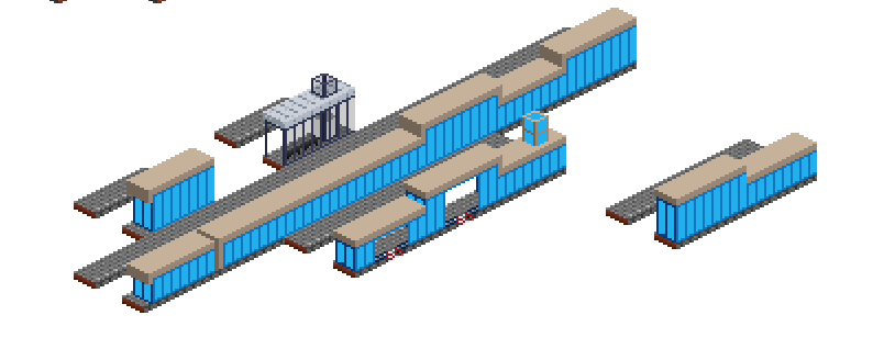 Modular randstadrail stations sketch