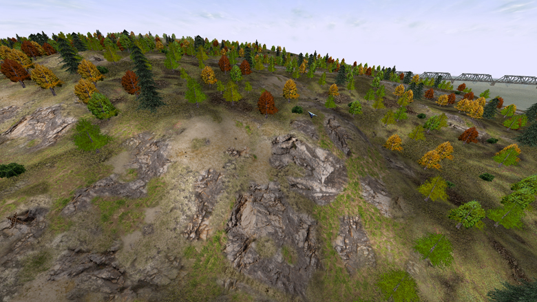 complete new terrain textures