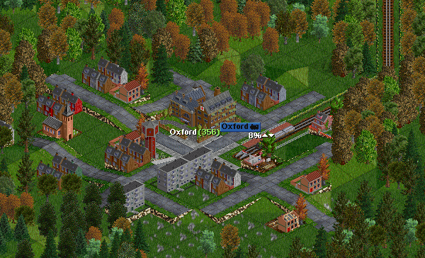 The citizens of Oxford are ecstatic about being linked into the railway network, and are enthusiastically using the service to go shopping in Hartlepool and even as far away as Kirkburton.