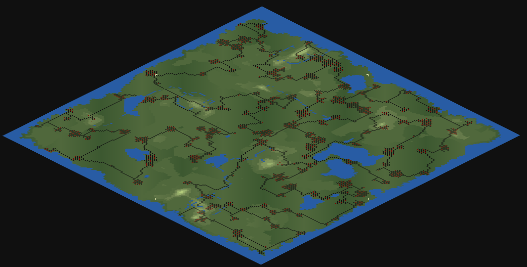 512^2 map showing the 4 smaller chunks.