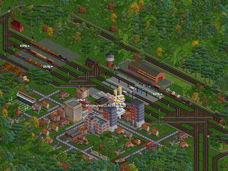 Multifunctional rail station