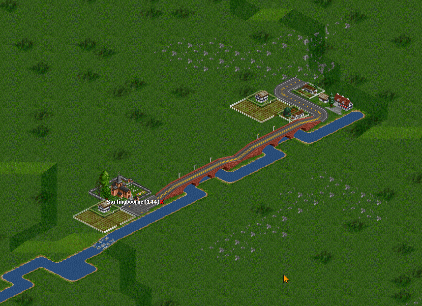 Landgen sometimes creates interesting towns