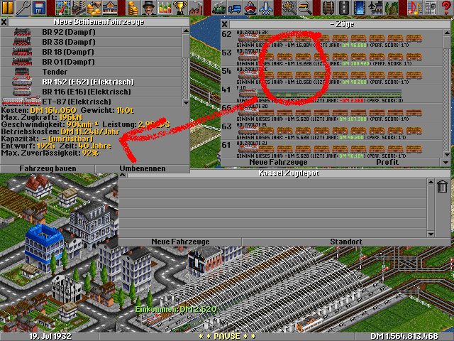 It should be 11.248 DM per year, not more than 16.000 after half a year...