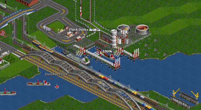 after improving the production at refinery, i felt a need for making the docks nicer :)