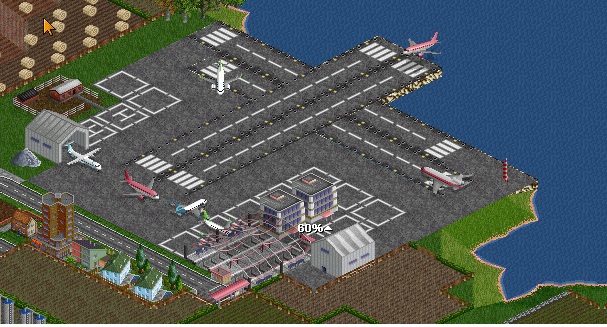 SFO airport, Ive designed a terminal using the same maglev station as in previous.