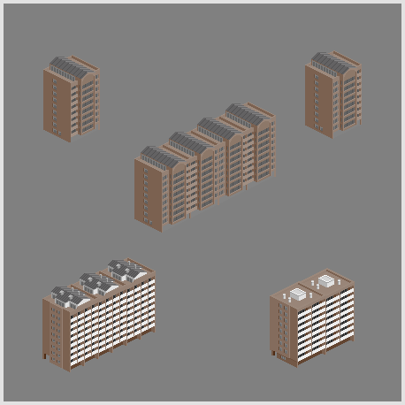 Kirchberg Apartments Seamless Rows