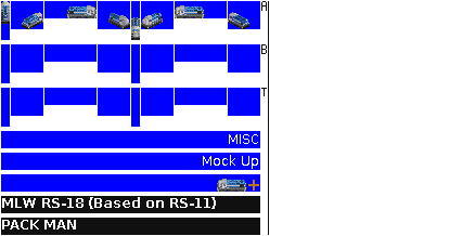 MLW RS-18 made from a modified ALCO RS-11 sprite.