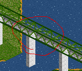 Most bridges seems to have this glitch...