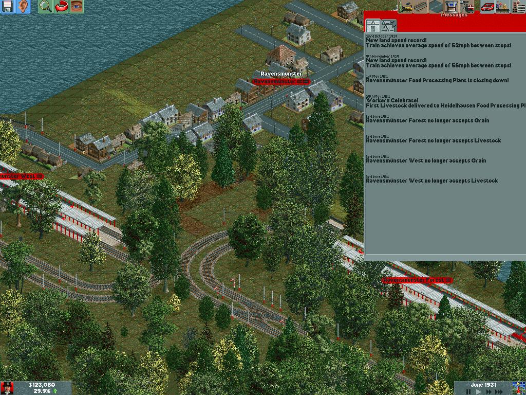 The crutch of my Train empire....6 trains relying on ....decides to up and Close Down on me :(