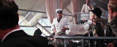 No ticket!