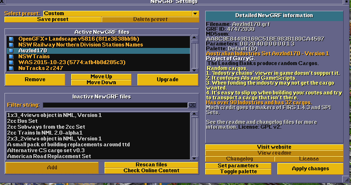NewGRF Settings.png