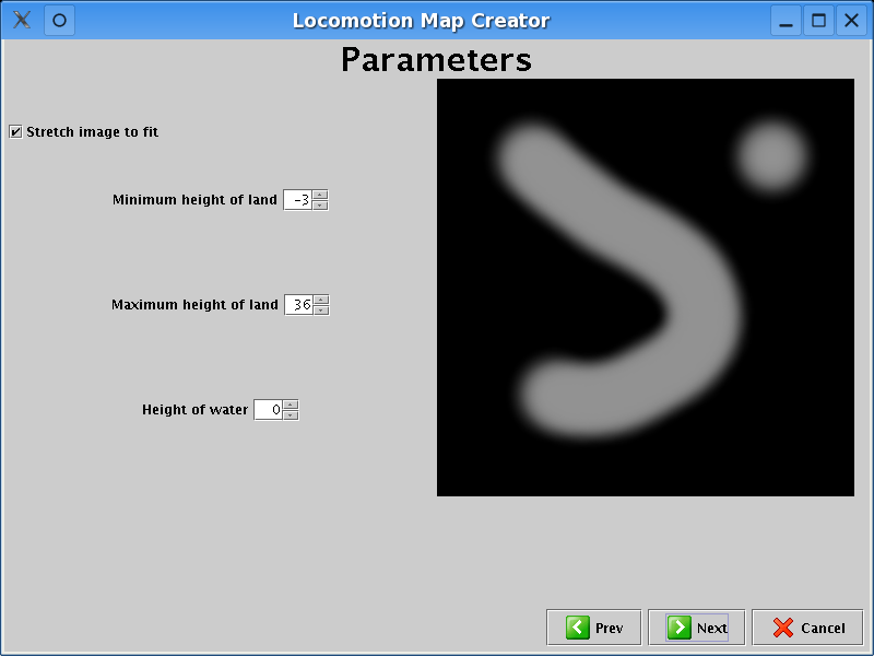 Part of the user interface