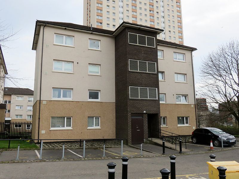 Townhead flats opposite Buchanan Street Bus Station