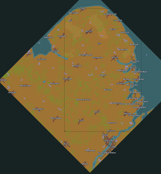 Overview of the map.. V2