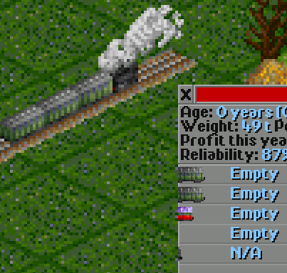 Going backward: viewport is fine, but vehicle GUI's offsets and recoloring are not