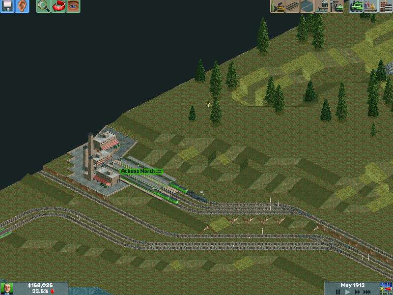 The animal processing plant has a loading line for food trains added