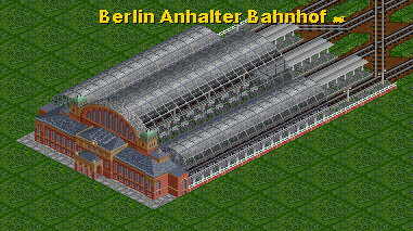 Berlin's old Anhalter Bahnhof by Thomas Gutmann