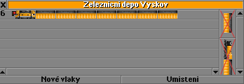 putting train on icon horizontally - schematic