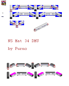 Dutch NS Mat 34 DMU