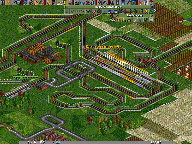 &quot;Can't get there by road, rail will have to do.&quot;
