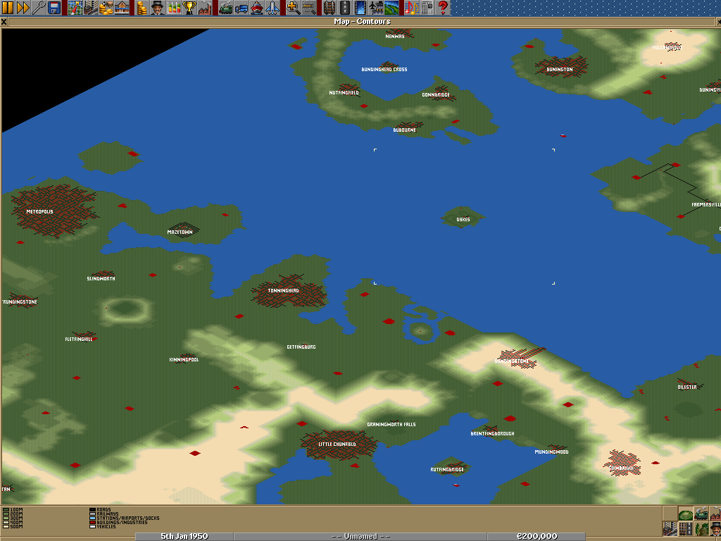 This screenshot shows one of the Main Islands and a few medium-sized ones in the North.