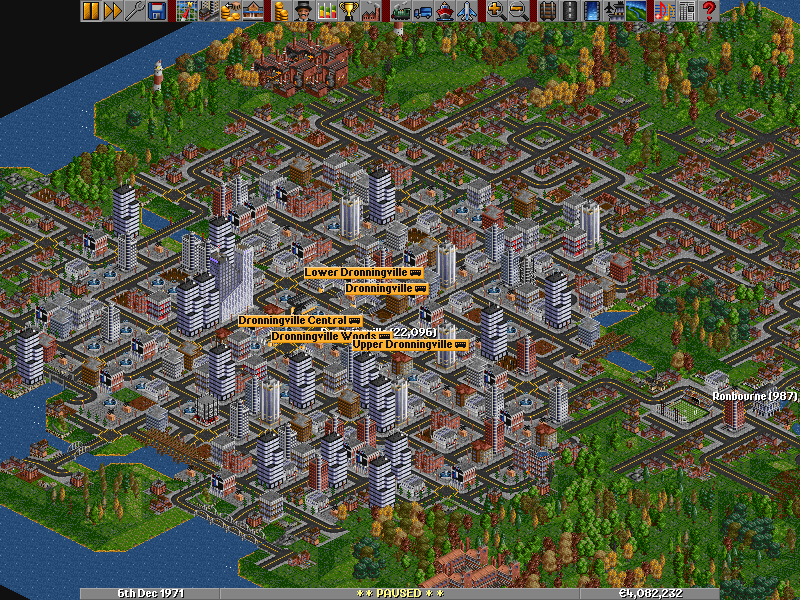 A metropolis in 1971