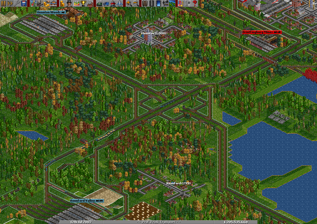 GoneWacko's cloverleaf. The reversed signal down the track means that it's completely useless ;)