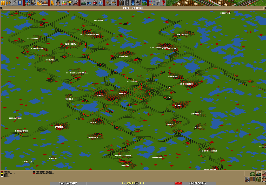 The whole network