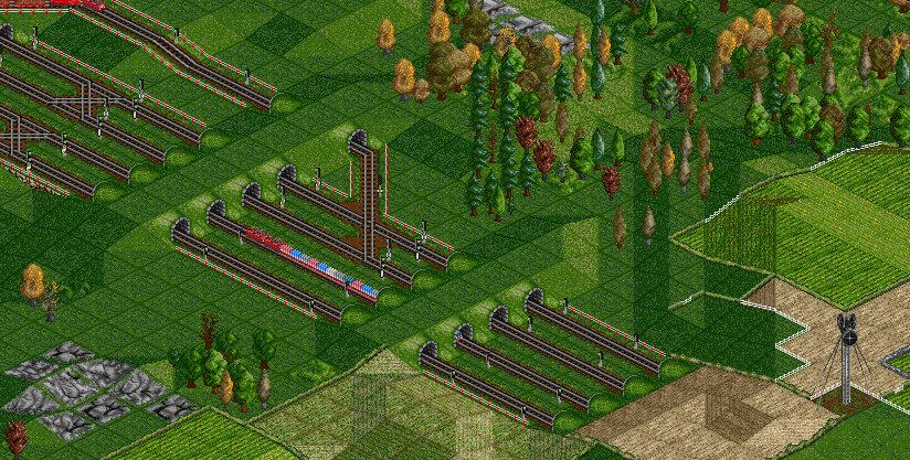 Lots of tunnels in this area!
