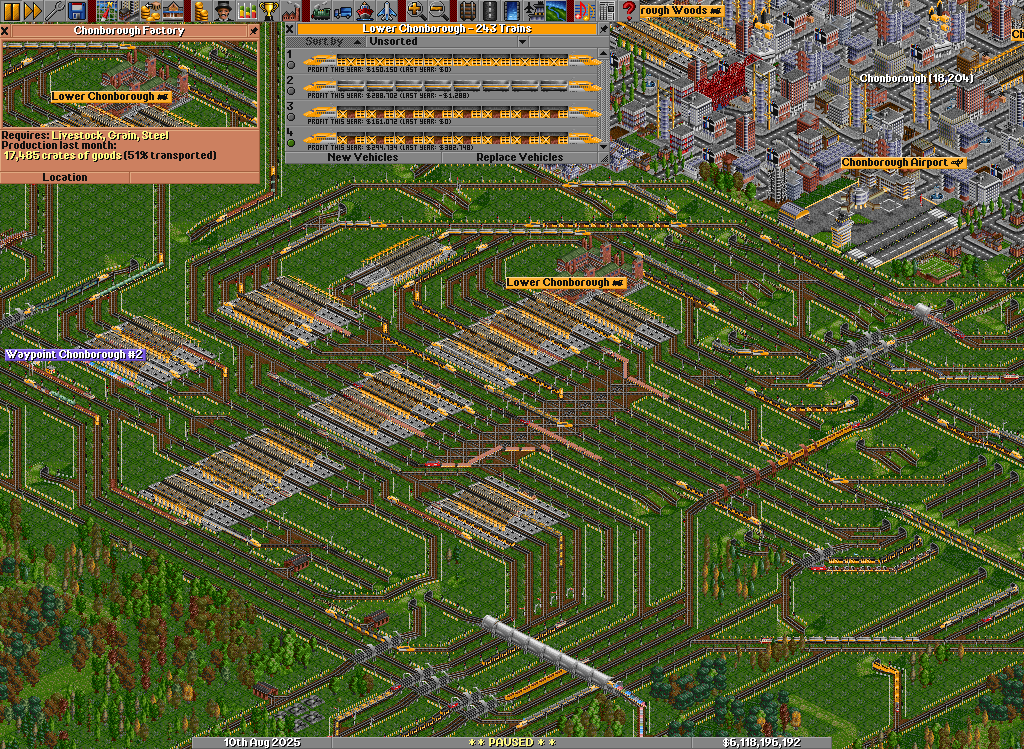 Few years later and its starting to get rather crowded round here.