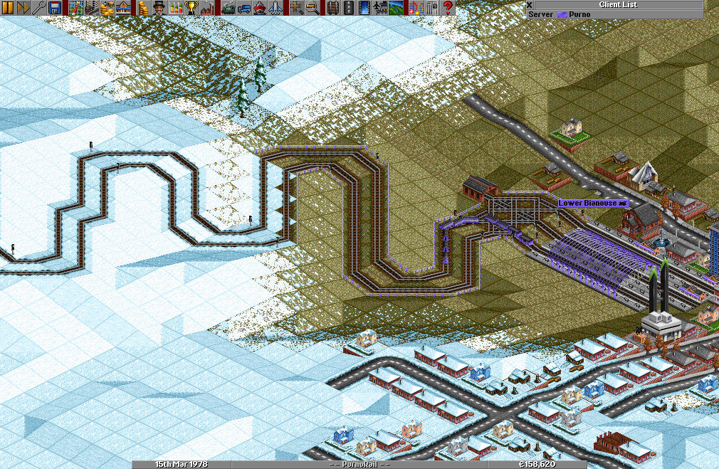 Mountainous Railway Line (OTTD)