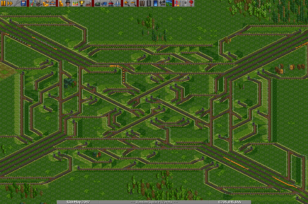 This junction does some loadbalancing, that's the reason for its complexity.