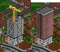 Taller office block.