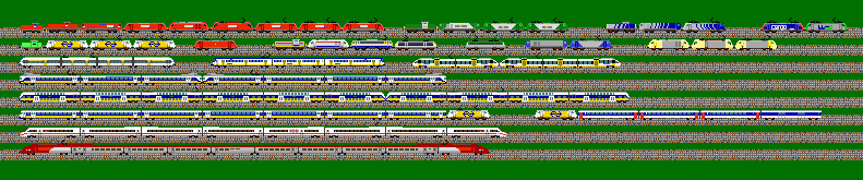 Fictive Dutch trains for BAHN