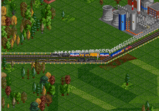REA Cars on a passenger train, standard reefers on a freight.