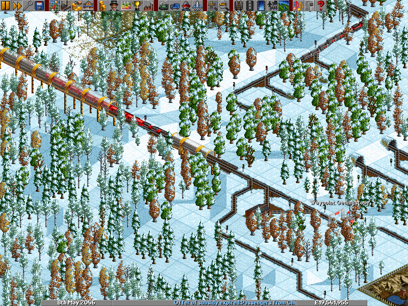 Phew, almost home. The train drivers of the lines running above the snow-line have abandoned their former lives in the busy cities and settled for a quiet life up in the mountain stations. Some would not regard that as a smart choice, but they can't help