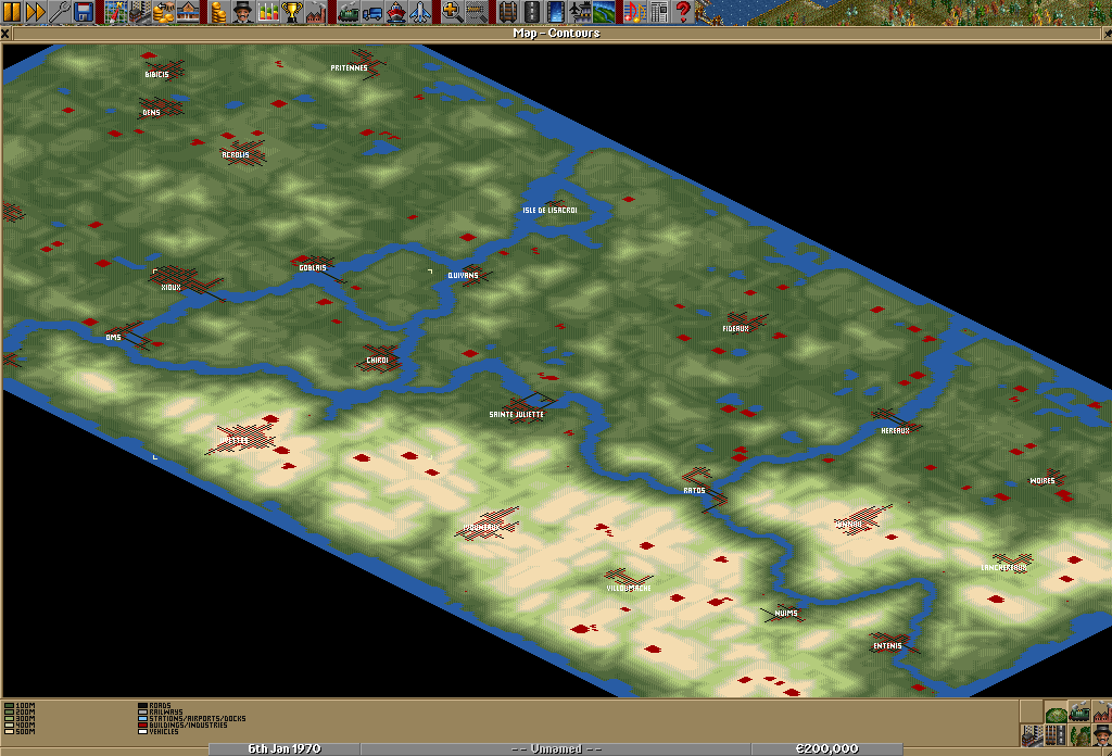 screenshot of scenario