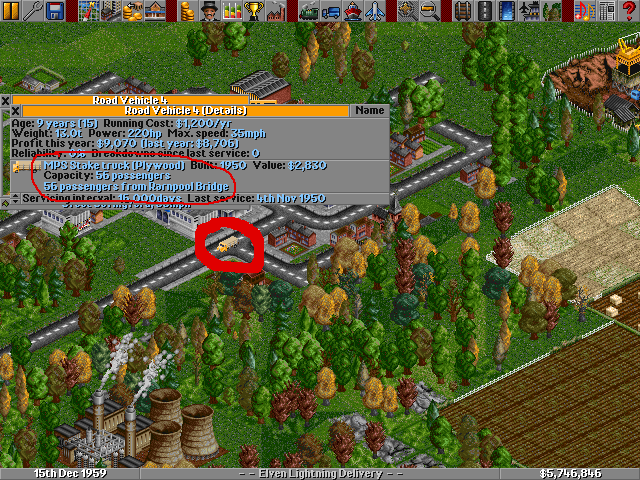 Notice, what is this truck carrying, funny isn't it? This is not edited, this is a clear bug.