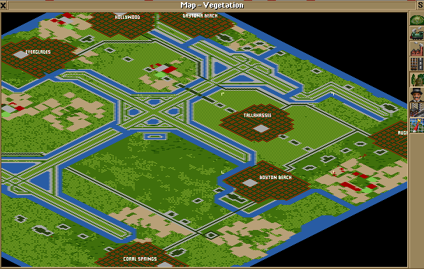 This is the overall map of &quot;Super Subways II&quot; which shows a broad view of the Subways.