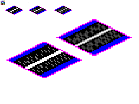 Adjusted roadtile