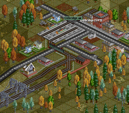 A Gas-Electric Doodlebug approaches Gebridge.  Preparations for the line to Tenwood are being started here as well