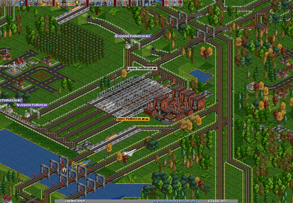 My competitor and I both contribute and take away from this steel mill, except he uses boats, so my rating's higher. &gt;D