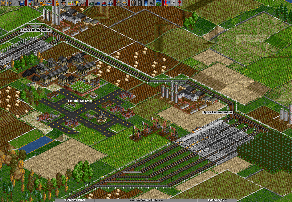 This is reasonably cool. Just look at all these raw material industries! This was the backbone of my company, with over half of my trains servicing these stations.