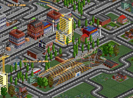 Suburban Station in  Web City