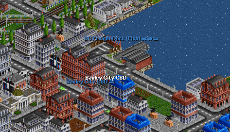 If you look closely, you can see the same BR85 bringing it's train back into the loading platform at the docks. This is the dock where fish are loaded/unloaded off the ships.