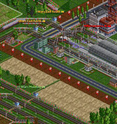 All these stations belong to the same company. :)